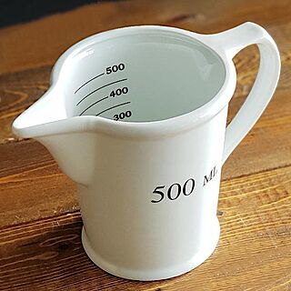 MEASURINGCUP/MEASURING JUG/メジャリングジャグ/計量カップ 500ml/おしゃれな計量カップ...などのインテリア実例 - 2023-05-23 15:29:21