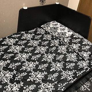 IKEA/モノトーン/ベッド周りのインテリア実例 - 2019-07-19 23:50:48