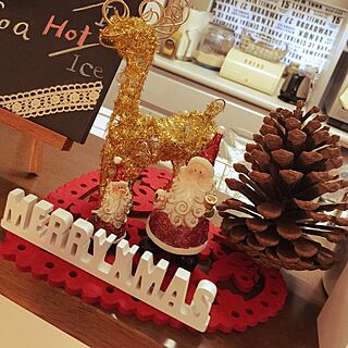 キッチン/クリスマス/トナカイさん♥️/クリスマス♡/まつぼっくり★...などのインテリア実例 - 2015-11-12 18:30:06