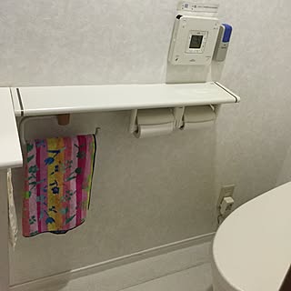 バス/トイレ/朝から/静かですね。/トイレのインテリア実例 - 2015-11-19 07:38:08