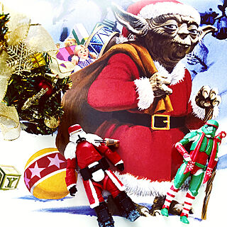 ヨーダ/ポスター/フィギュア/スターウォーズ/クリスマス...などのインテリア実例 - 2022-11-11 16:29:12