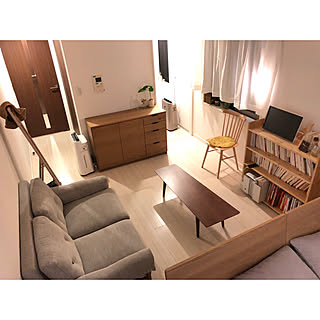 1k ふたり暮らしのレイアウト おしゃれなインテリアコーディネートの実例 Roomclip ルームクリップ