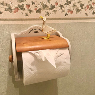 折り紙にはまってる息子/いつもありがとうございます☺︎/バス/トイレのインテリア実例 - 2022-02-10 21:30:05
