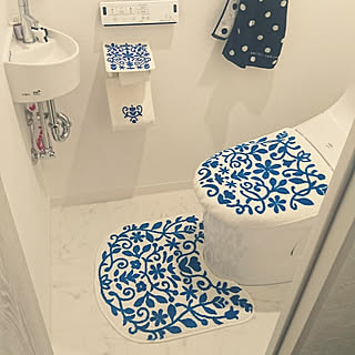 バス/トイレ/マンション/トイレ/トイレマット/トイレマットSET...などのインテリア実例 - 2018-06-13 11:33:53