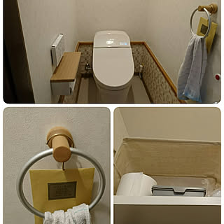 バス/トイレ/トイレットペーパー収納/トイレの棚/平屋/古い家...などのインテリア実例 - 2020-04-01 18:33:16