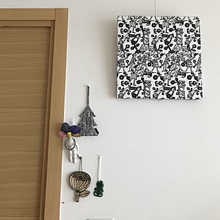 壁/天井/壁飾り/くぼともこ/minaperhonen/marimekko...などのインテリア実例 - 2017-06-28 10:06:06