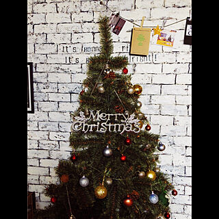 壁/天井/クリスマス/いいね＆フォローありがとうございます♪/ブログ書いてます/クリスマスツリー...などのインテリア実例 - 2017-12-21 13:17:10