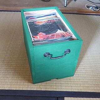 木工DIY/BOXDIY/レトロ/FAMIツールボックス/レコード...などのインテリア実例 - 2020-08-03 10:10:01
