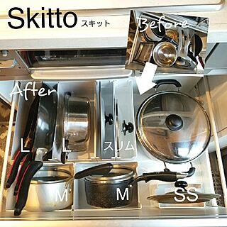 キッチン/モニター当選/収納DIY /カインズ/skitto...などのインテリア実例 - 2017-06-11 13:00:17