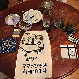 服と小物のナカザワさんコースター/ママのひろば/レトロ手ぬぐい/二住生活/京都の家...などのインテリア実例 - 2018-07-09 09:32:53