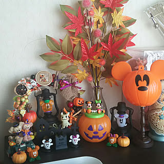 セリア ディズニーハロウィンの商品を使ったおしゃれなインテリア実例 Roomclip ルームクリップ