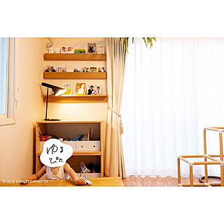 AJランプ/壁に付けられる家具/おもちゃ収納/無印良品/棚のインテリア実例 - 2019-07-01 15:29:26