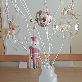 机/オーナメント/スタジオクリップ/枝ツリー/枝ツリーDIY...などのインテリア実例 - 2016-12-20 16:21:32