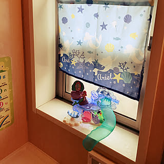 バス/トイレ/お風呂おもちゃ/アリエル/カフェカーテン/窓のインテリア実例 - 2018-03-05 11:55:45