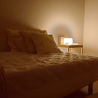 ベッド周り/無印良品/照明/一人暮らし/IKEAのインテリア実例 - 2023-01-16 23:12:12