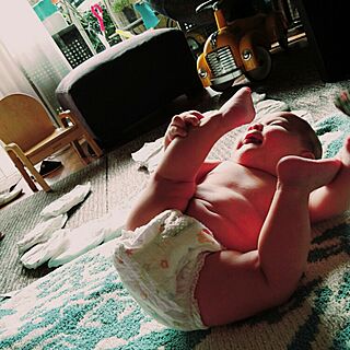 リビング/赤ちゃんのいる暮らし/kashwere/おむつ撮影のインテリア実例 - 2016-01-14 10:57:00