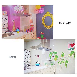 キッチン/DIY/インスタ→pop._.smile/IKEA/RoomClipPeople...などのインテリア実例 - 2015-10-12 22:07:17