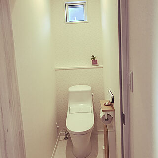 2階のトイレ/ホワイトインテリア/ピンク好き/バス/トイレのインテリア実例 - 2020-08-06 17:42:23