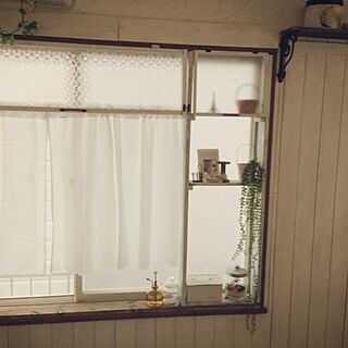 壁/天井/手作り窓枠/手作り棚のインテリア実例 - 2013-08-03 10:14:30