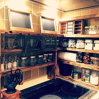 My kitchen/100均/DIY/男前/カフェ風...などのインテリア実例 - 2016-10-16 10:39:16