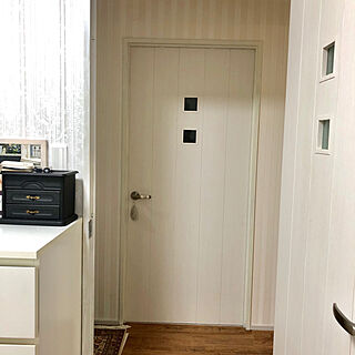 白いドア/ドア/ベッド周りのインテリア実例 - 2019-05-22 20:55:57