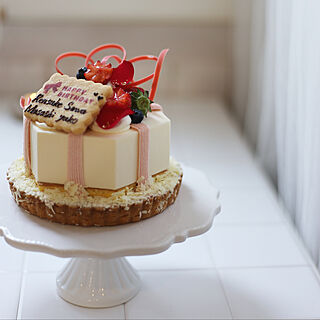 お誕生日/お誕生日ケーキ/バースデーケーキ/誕生日ケーキ/birthdaycake...などのインテリア実例 - 2022-05-16 19:50:45