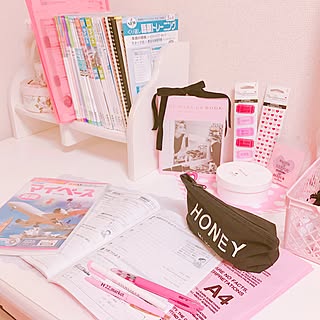 勉強机 かわいいのおしゃれなインテリア 部屋 家具の実例 Roomclip ルームクリップ
