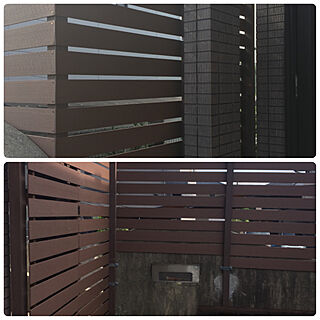 玄関/入り口/横板フェンス/エコウッドのインテリア実例 - 2018-05-16 16:43:13
