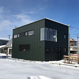 部屋全体/倉庫みたいな家/大きい窓/南東からの景色/ガルバリウム鋼板...などのインテリア実例 - 2016-12-28 12:34:10