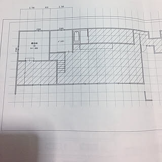 部屋全体/収納/平屋/間取り図のインテリア実例 - 2017-09-13 20:51:50