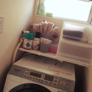 無印良品/フランフラン/収納/洗濯機上 棚のインテリア実例 - 2014-07-25 18:14:15