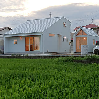 部屋全体/2021年/勾配天井/梁/平屋...などのインテリア実例 - 2021-12-11 15:18:00