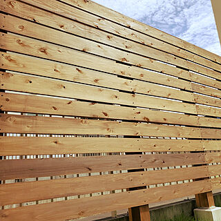 壁/天井/ウッドフェンス/木材/木工DIY/木のある暮らし...などのインテリア実例 - 2022-09-24 12:10:19