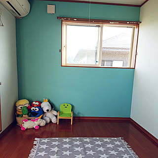 部屋全体/モニター応募投稿/子供部屋/アクセントクロス/ニチベイ・モニター応募...などのインテリア実例 - 2019-05-22 21:52:59