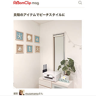 壁/天井/RoomClipmag掲載/RoomClip mag/ハワイアンインテリア/観葉植物...などのインテリア実例 - 2019-01-31 23:11:41