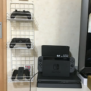 ゲームコントローラー収納/ゲーム/ダイソー/100円均一/Switch...などのインテリア実例 - 2020-08-12 11:04:13