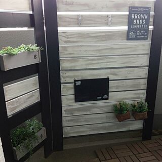 玄関/入り口/セリアの雑貨/ダイソーの観葉植物/DIY/ベランダ...などのインテリア実例 - 2016-06-21 18:13:07