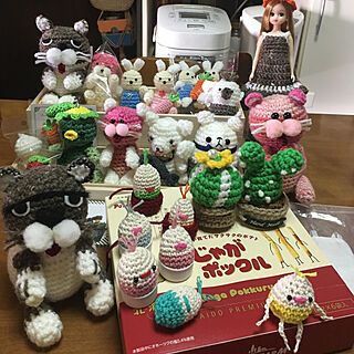 キッチン/ハンドメイド/毛糸/ミンネで販売しています/RCの出会いに感謝♡...などのインテリア実例 - 2019-02-02 10:49:20