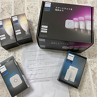 Philips Hueアンバサダー/スマート家電/Philips Hue/半年間よろしくお願いします/当選ありがとうございます...などのインテリア実例 - 2022-05-21 04:21:33