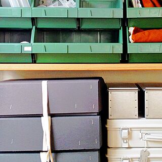 棚/収納BOX/見せる収納/同じものを並べたいのインテリア実例 - 2013-08-23 06:07:21