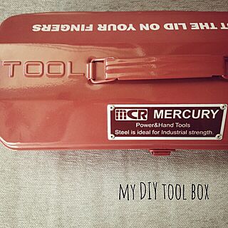 机/DIY TOOL BOX/男前/工具箱/ツールボックス...などのインテリア実例 - 2015-04-09 17:06:40