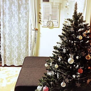 部屋全体/クリスマスツリー/大人可愛い/イトーヨーカドー/ディノス...などのインテリア実例 - 2016-11-11 20:04:38