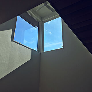 青空が見える窓/フィックス窓/壁/天井/シーリングファンのインテリア実例 - 2020-10-30 20:11:12