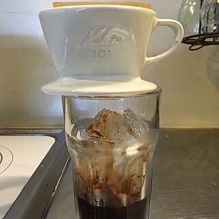 キッチン/ベースキャンプコーヒー/アイスコーヒー/カリタ/IKEAのインテリア実例 - 2016-05-29 14:40:04