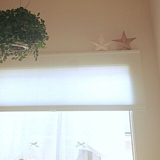 壁/天井/IKEA/照明/おりがみ　星/カフェカーテンのインテリア実例 - 2016-02-24 21:05:22
