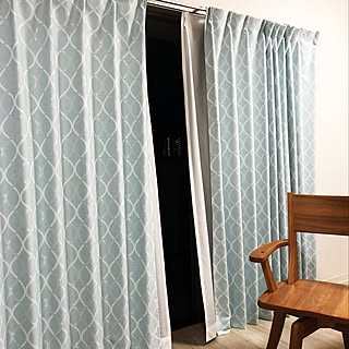 curtain/warmth/wood/Chair/Ocean blue...などのインテリア実例 - 2019-09-23 22:59:31