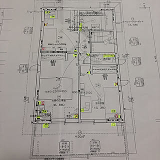 部屋全体/ファミリークローゼットルーム/ベランダ広め/間取り2F/間取り図...などのインテリア実例 - 2018-04-13 20:50:14