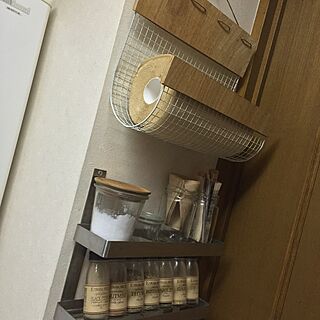 キッチン/WECK/DIYキッチンペーパーホルダー/DIY/IKEA...などのインテリア実例 - 2016-08-03 08:49:21