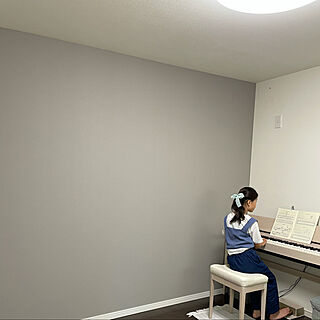 ローランド 電子ピアノ/ピアノのある風景/子供部屋/こどもと暮らす。/間仕切り壁...などのインテリア実例 - 2021-07-18 07:43:43