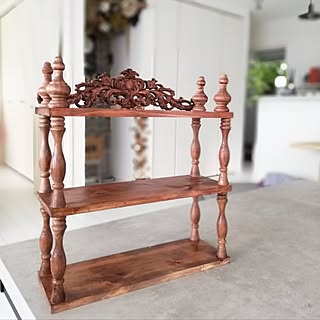 棚 ハンドメイド夏のインテリア実例 ｜ RoomClip（ルームクリップ）